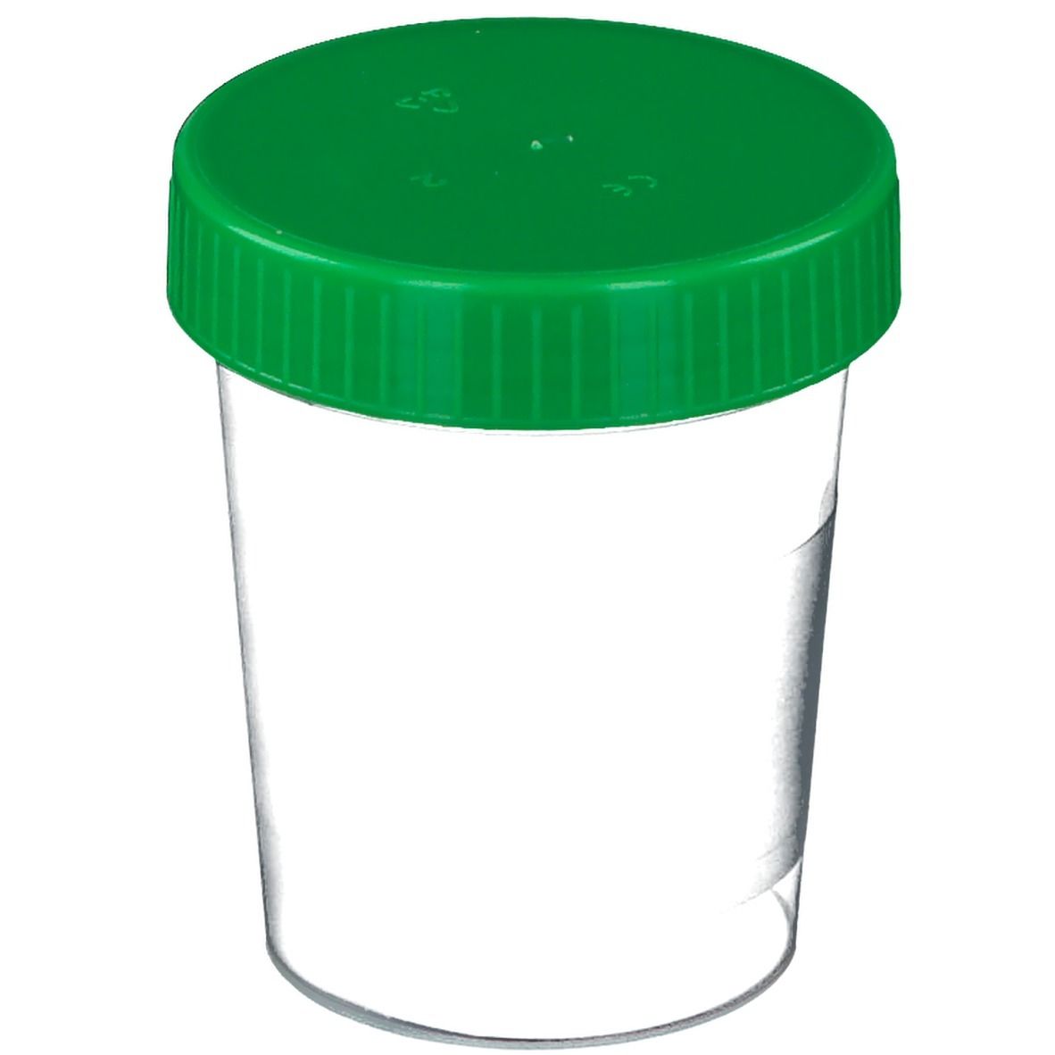 Urinbecher mit Schraubdeckel 1 St Becher