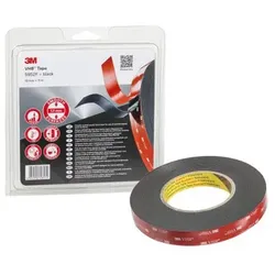 VHB™ Klebeband 5952F, Schwarz, 19 mm x 11 m, 1.1 mm