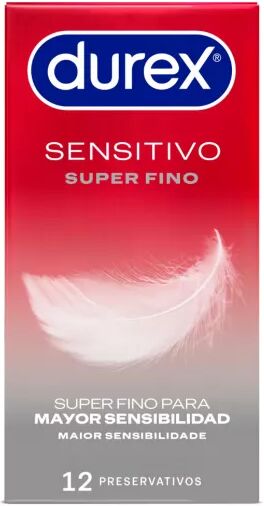 Durex Sensitivo Super Fino x12 Preservativos