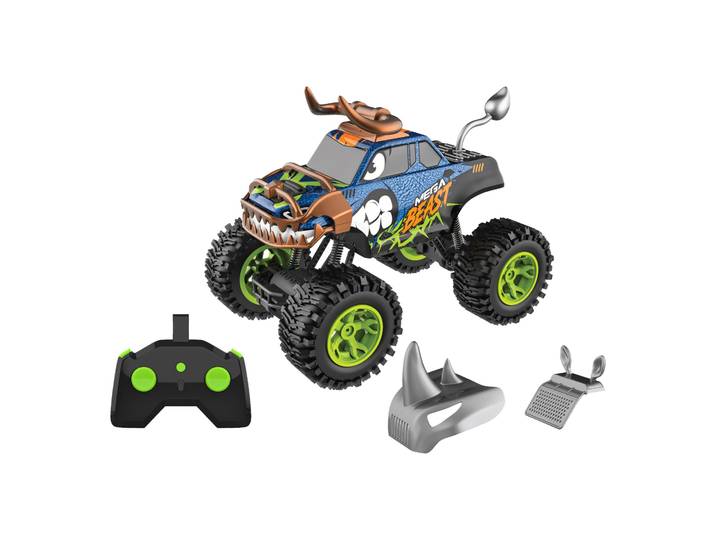 Voiture Télécommandée Mega Beast Monster Truck avec Accessoires SILVERLIT
