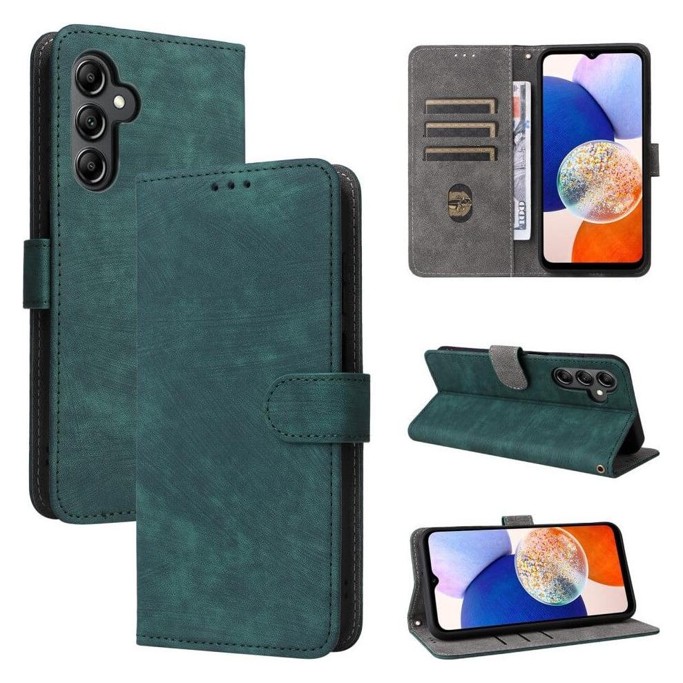 Cover-Discount Galaxy A15 - Etui mit RFID Blocker grün (Samsung Galaxy A15) (660176583C)