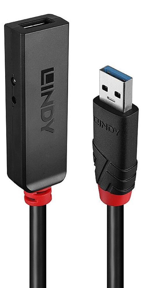 Lindy USB 3.0 Slim Actieve Verlengkabel 10m