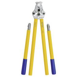Klauke K1012 Kabelschere Geeignet für (Abisoliertechnik) Alu- und Kupferkabel, ein- und mehrdrähtig 38 mm