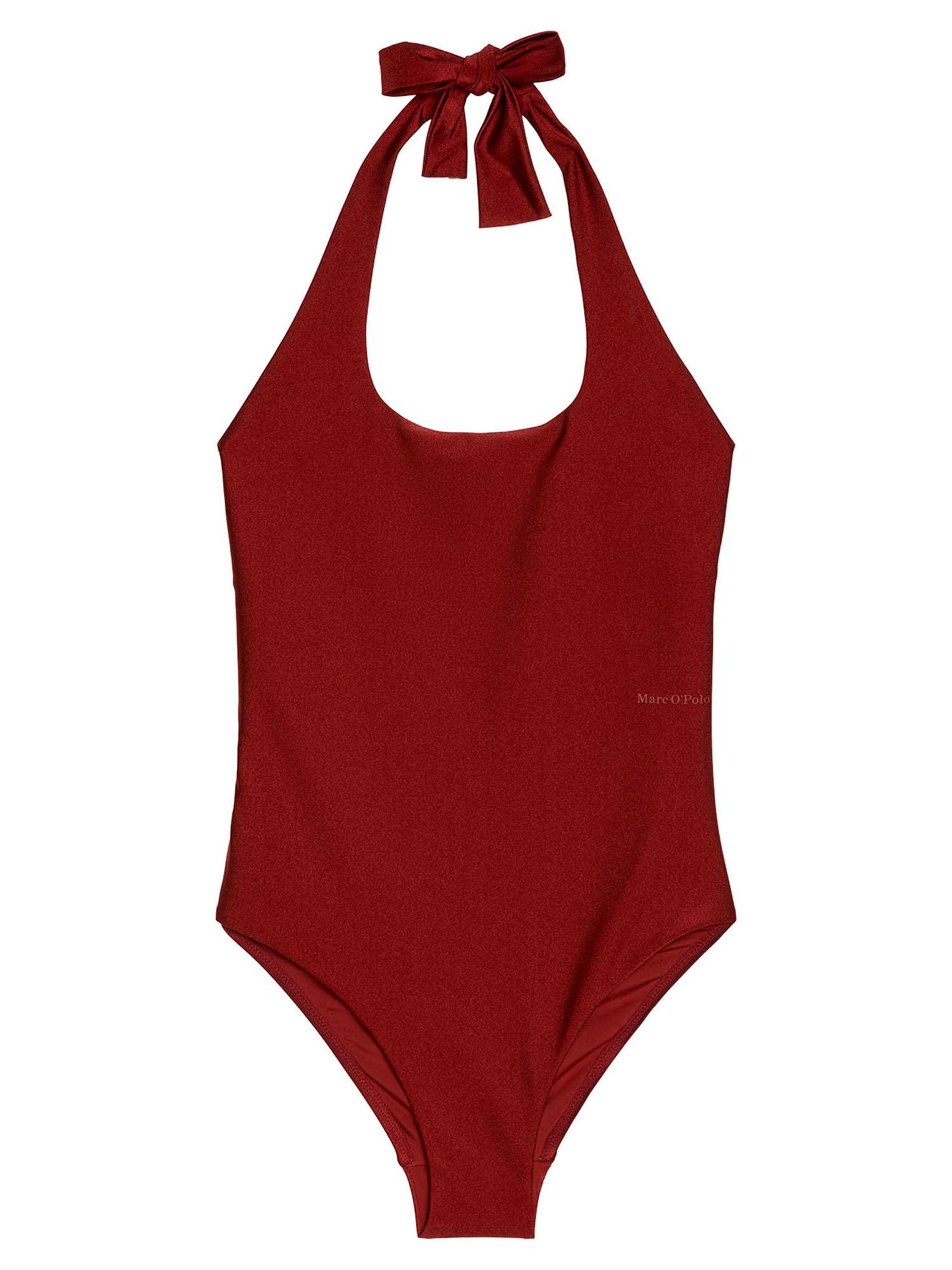 Marc O'Polo Damen Badeanzug ShinySchwimmanzug, Einteiler, Bademode