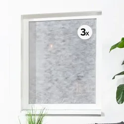 CULEX Pollenschutzvlies 3er-Set mit Klettband ca. 130x150cm
