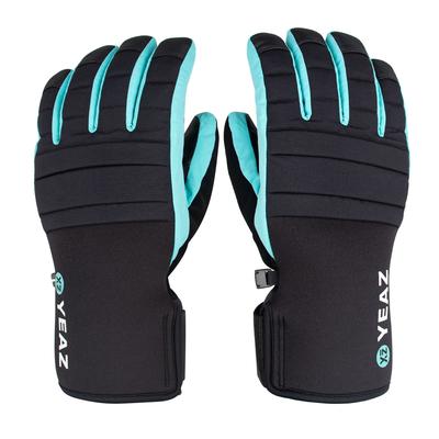 Skihandschuhe YEAZ "Skihandschuhe RIDIN" Gr. 7, blau, Handschuhe, Damen, 7, Obermaterial: 73% Nylon NY. 27% Polyester PES.
