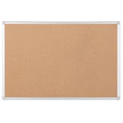 Bi-Office umweltfreundliche Korktafel Earth, Pinnwand, mit Aluminiumrahmen, 150 x 100 cm