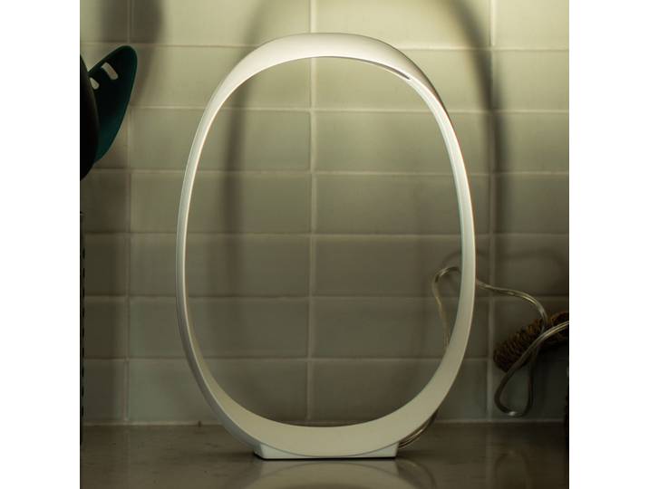 Anisha LED Lampe de Table Grandee Blanc - Foscarini - Salon / séjour - Design - Plastique