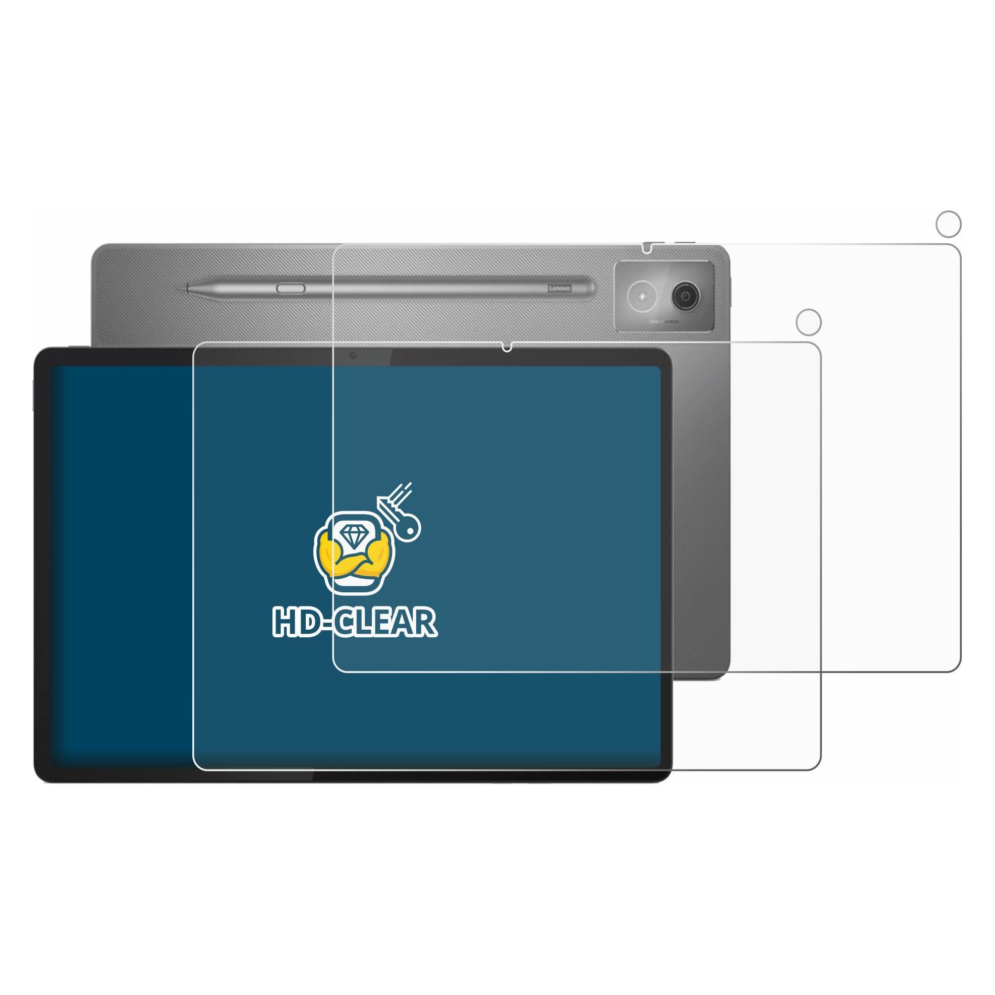 Brotect Schutzfolie für Lenovo Idea Tab Pro 12.7" (Display+Kamera) Displayschutz Displayschutzfolie Folie (2 Stk., Lenovo Idea Tab Pro) (1862165)