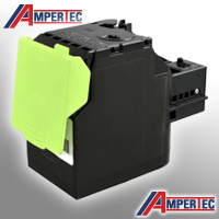 Ampertec Toner ersetzt Lexmark C242XC0 cyan LT2827C/2AM