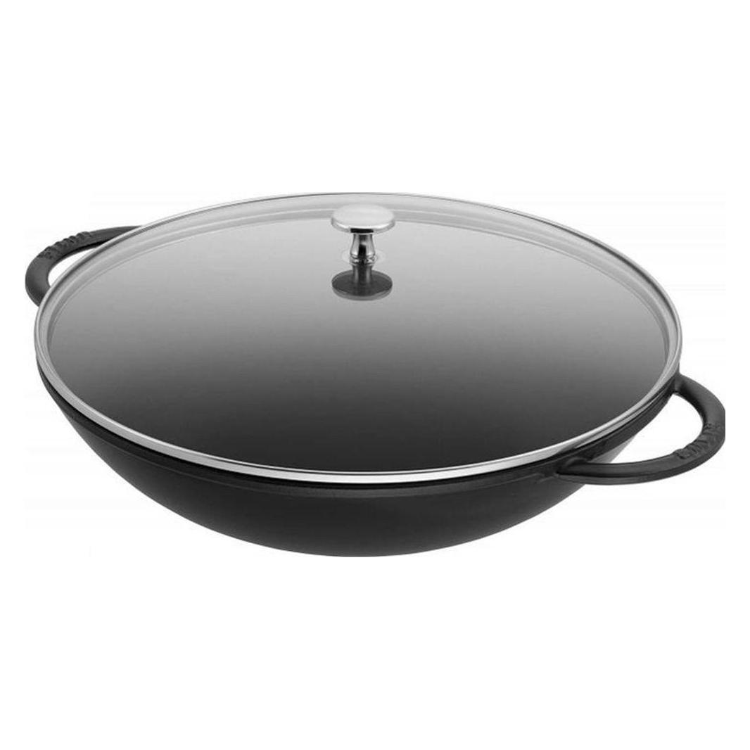 Staub Wok (Wok Pfanne, Gusseisen, 37 x 10.20 cm) (40509-398-0)