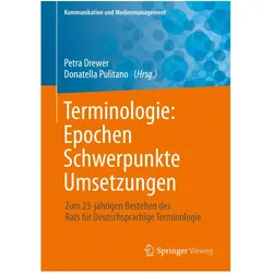 Terminologie : Epochen Schwerpunkte Umsetzungen, Fachbücher