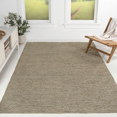 JONATHAN Y Griffin Rustic Farmhouse Woven Jute Solid Area Rug