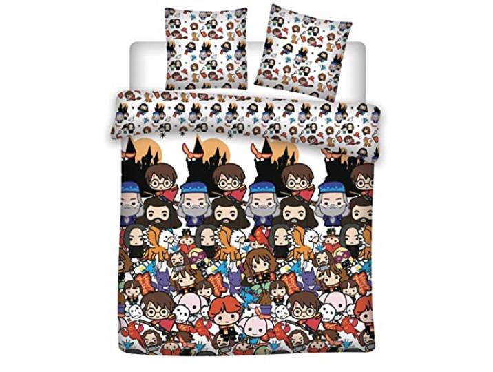 Desconocido Harry Potter Parure de Lit 200 x 200 cm Chibi '100% microvezel'
