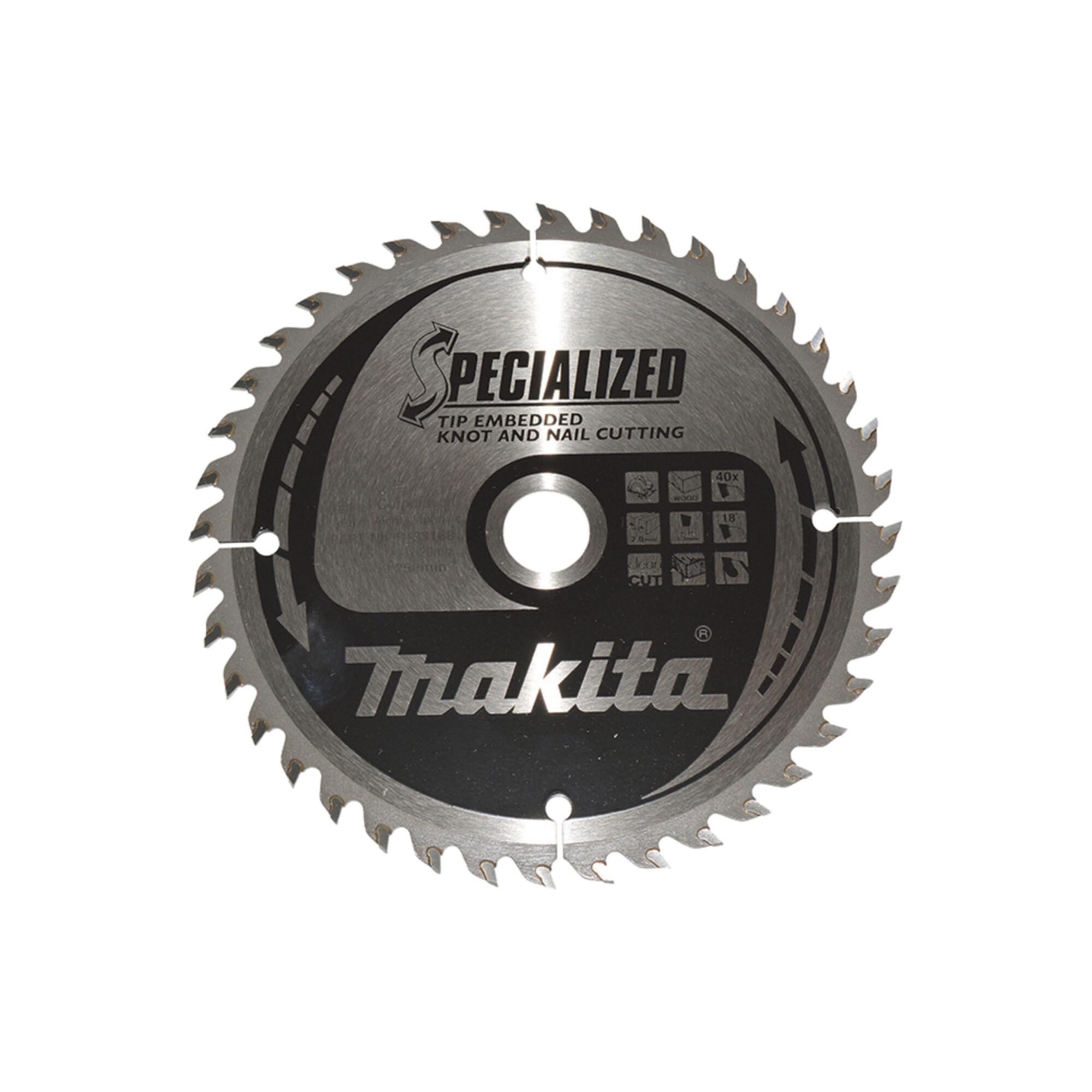 Makita SPECIALIZED Sägeb.165x20x40Z (B-33168))