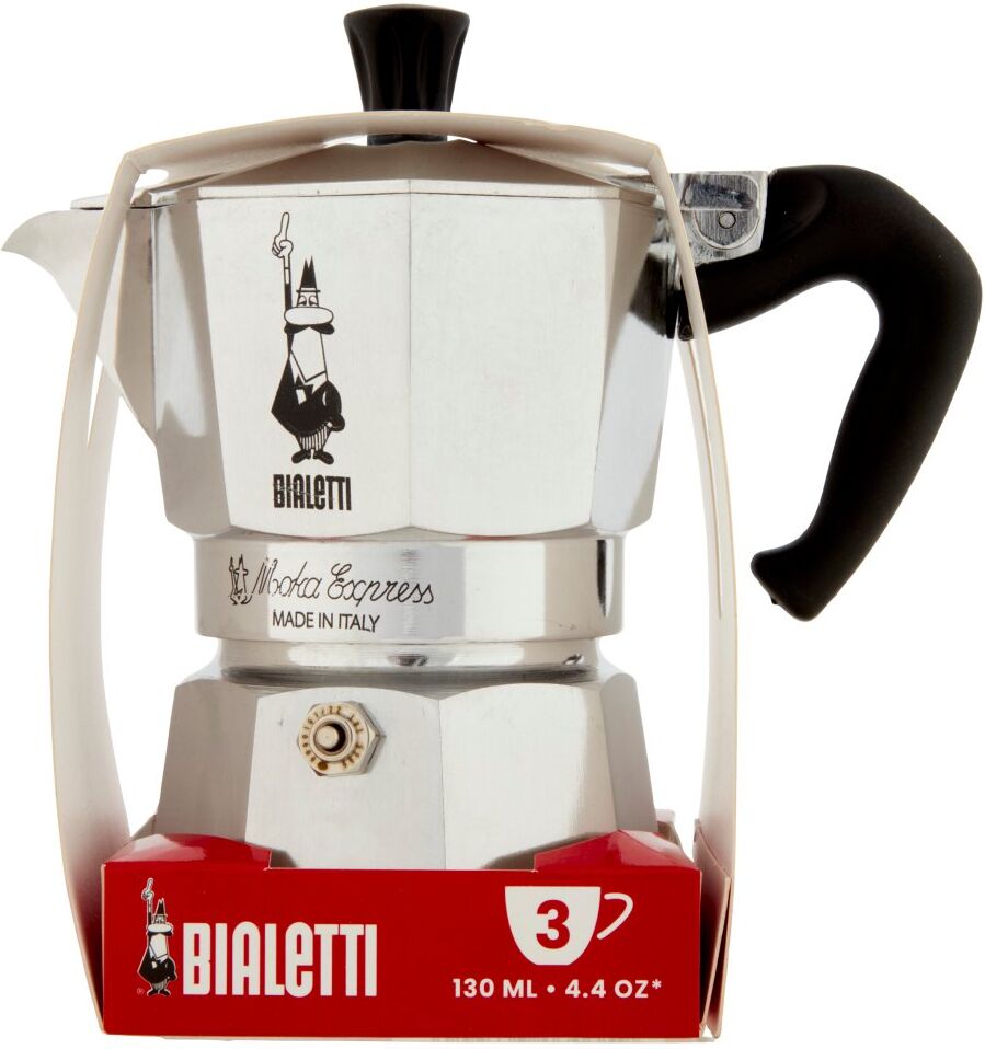 Caffettiera Bialetti 0001172 MOKA EXPRESS Restyling Cromo satinato