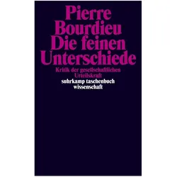 Die feinen Unterschiede, Fachbücher von Pierre Bourdieu