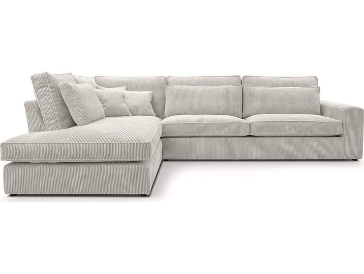 FEDVE Sofa Big Sofa Ecksofa Monica L- Form Funktionssofa Wohnlandschaft Design Couch Links