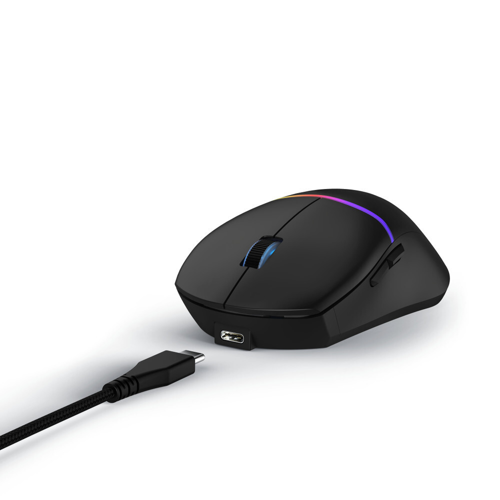 uRage Reaper 430 gamingmuis met optische sensor en 12000 DPI, geschikt voor beide handen, USB Type-A