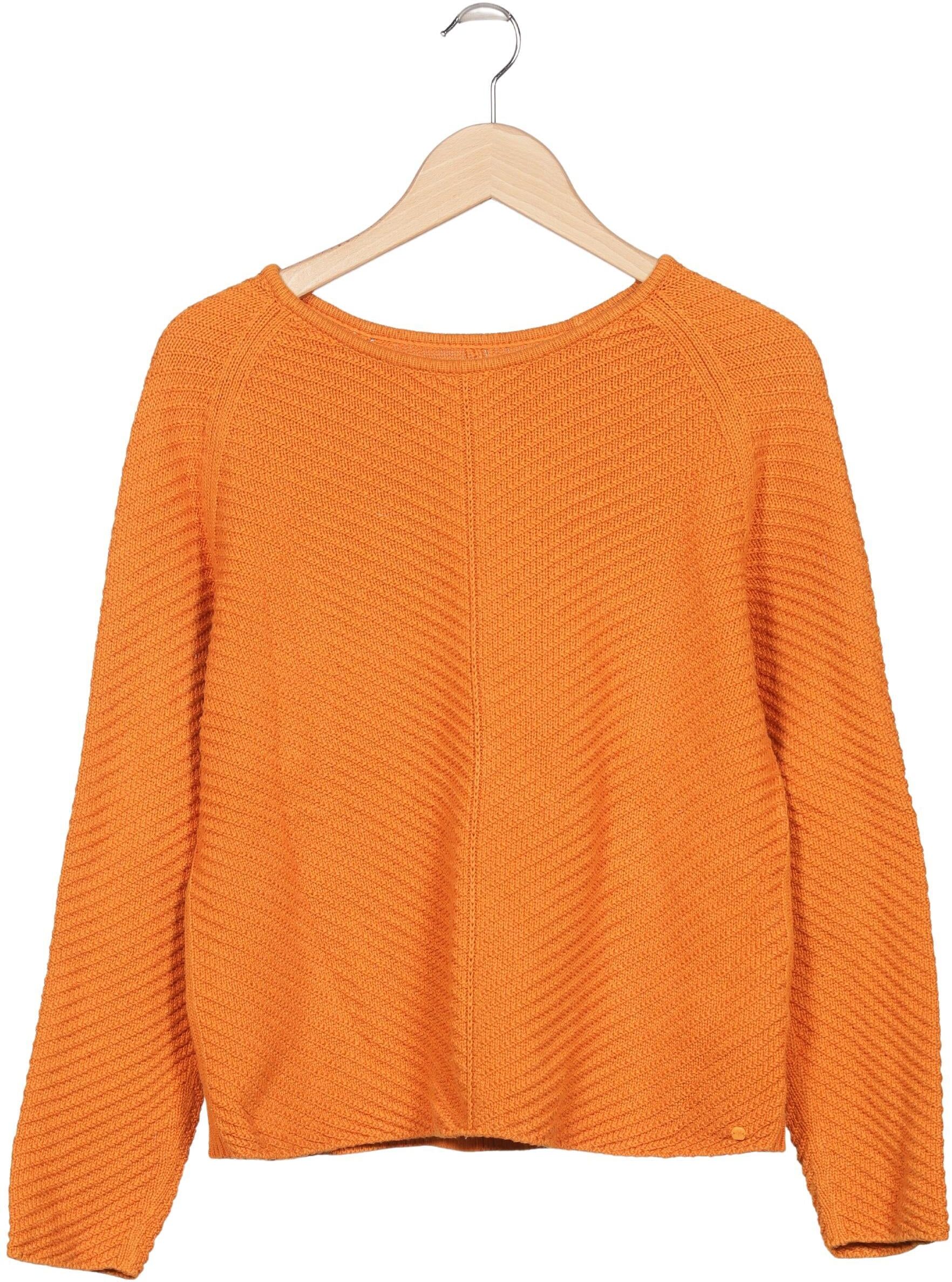 Marc O' Polo Pullover, Orange, Gr. M, Baumwolle - Second Hand