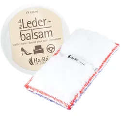 Ha-Ra Lederbalsam mit Leder-Pflegetuch