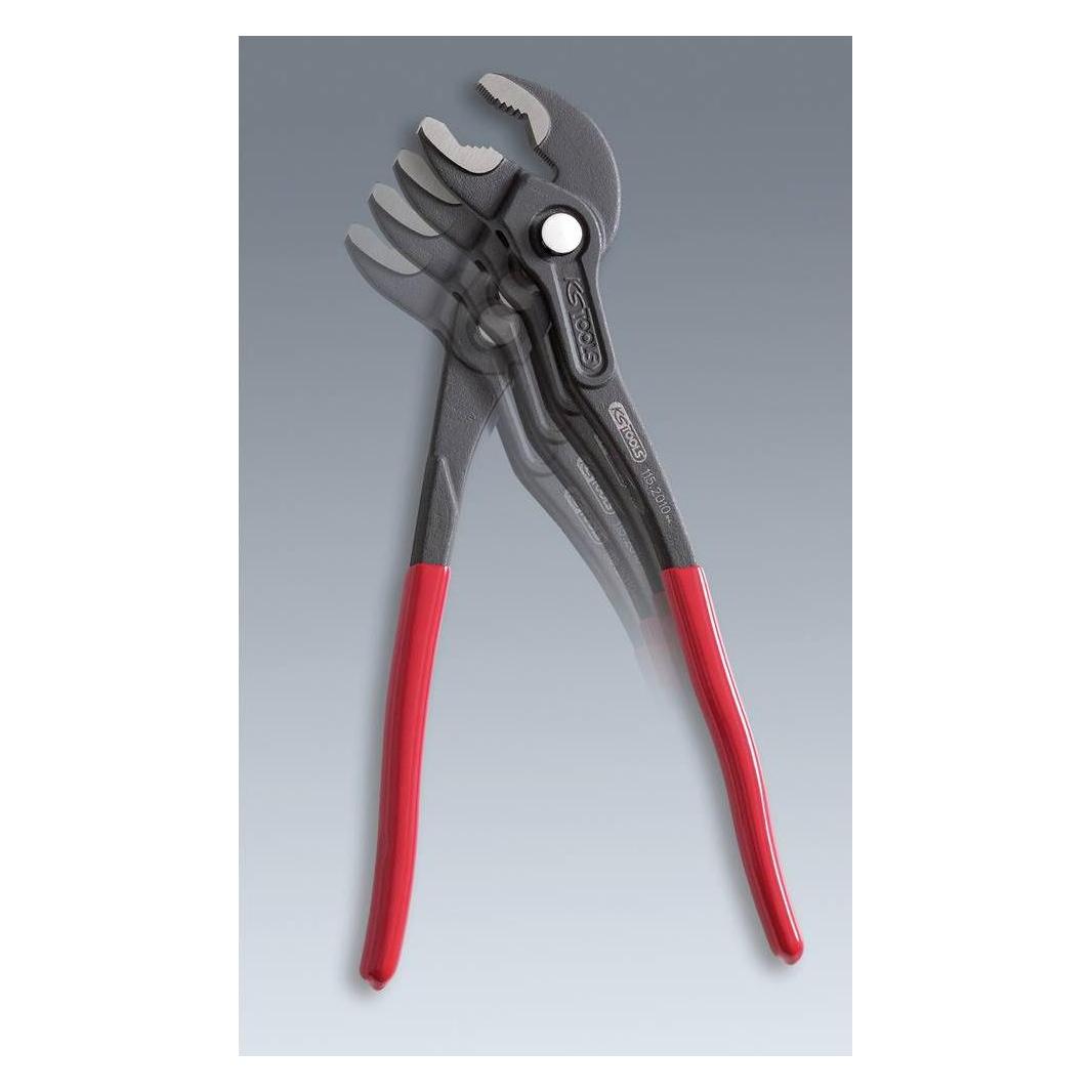 KS Tools Wasserpumpenzange, Druckknopfverstellung (300 mm) (115.2012)