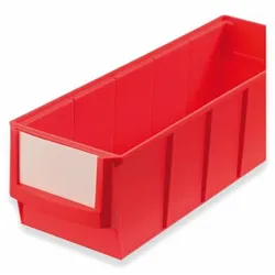 PROREGAL 600x Etikettenschutzfolie für schmale Industrieboxen | Breite 7cm