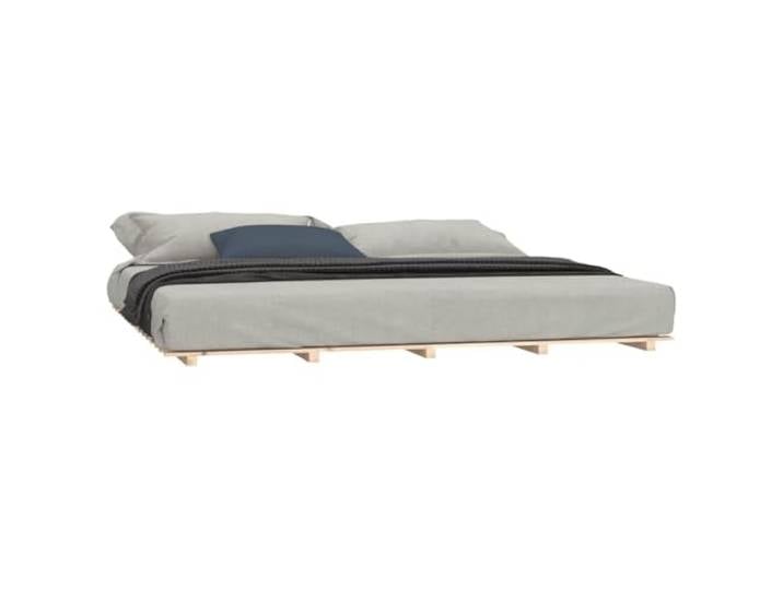 vidaXL Massivholzbett Doppelbett Bettgestell Bett Holzbett Bettrahmen Lattenrost Schlafzimmerbett Schlafzimmermöbel 180x200cm Kiefer