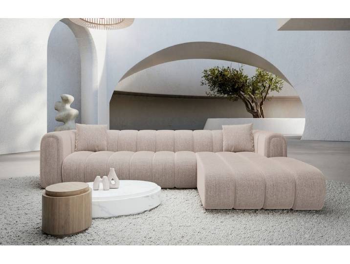 Stoff Ecksofa Almagro L-Form