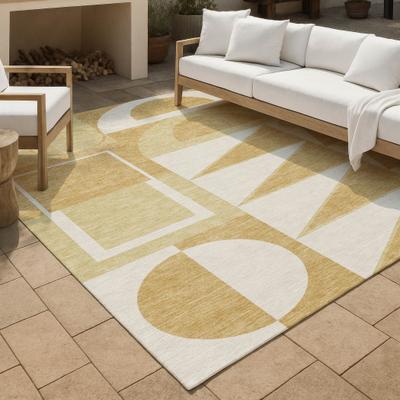 Addison Rugs Machine Washable Indoor/ Outdoor Modern Crowley Chantille Rug