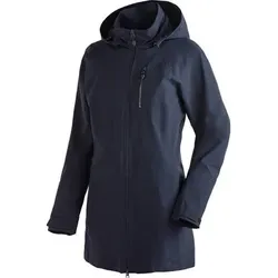 MAIER SPORTS Damen Mantel Perdura rec W Da-Mantel mTEX, Größe 42 in Blau Blau