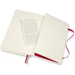 Moleskine, Heft + Block, Notizbuch SC L/A5 (A5, Blanko, Weicher Einband)