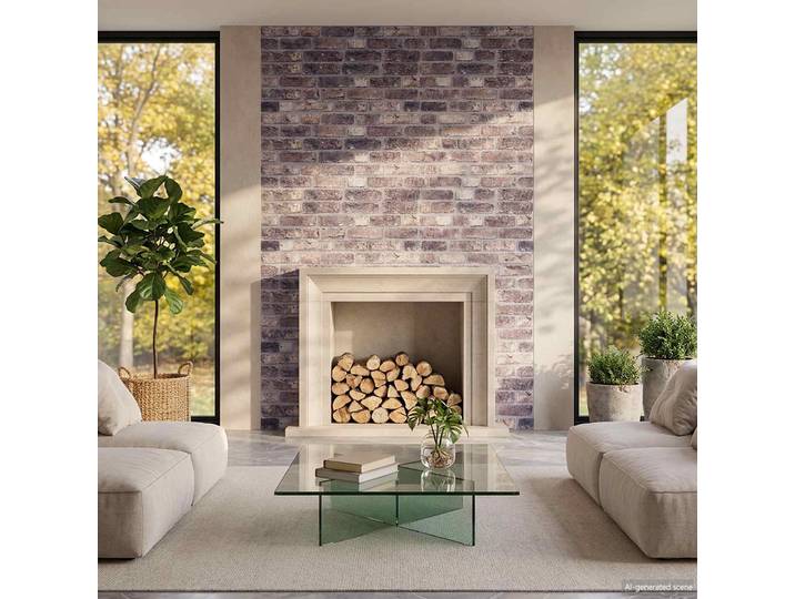 vidaXL Wandpaneele 10 stk. 100 x 50 cm Dunkelbraun EPS-Schaum