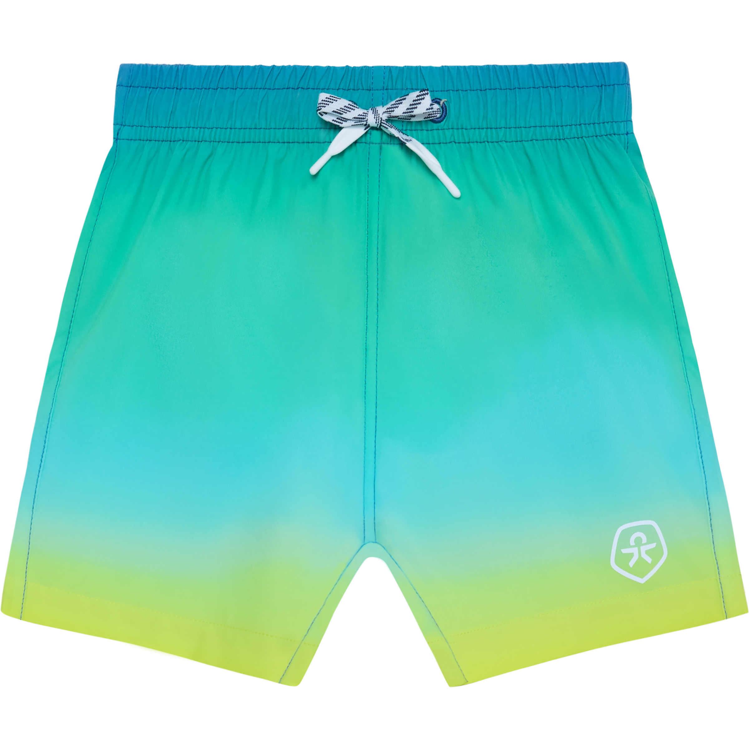 Color Kids Aop & Magic Badehose Kinder Badeshorts tuerkis Größe 110 Lifestyle Schnell trocknend