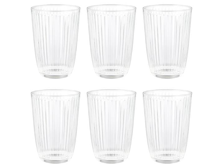 Verres LINEE - Lot de 6 9 x 12 x 9cm Transparent/Transparent