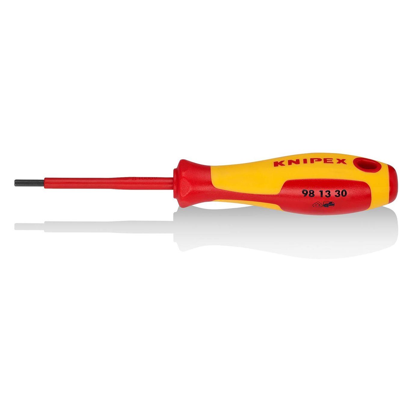 Knipex Schraubendreher für Innensechskantschrauben (Innensechskant) (98 13 30)