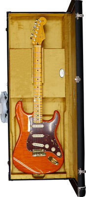 Fender Stratocaster Deluxe Flame SOT Sunset Orange Transparent