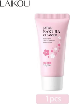 Inspire Essentials LAIKOU Sakura Gentle Deep Cleansing Face Wash For Oil Control And Pore Care 1pcs