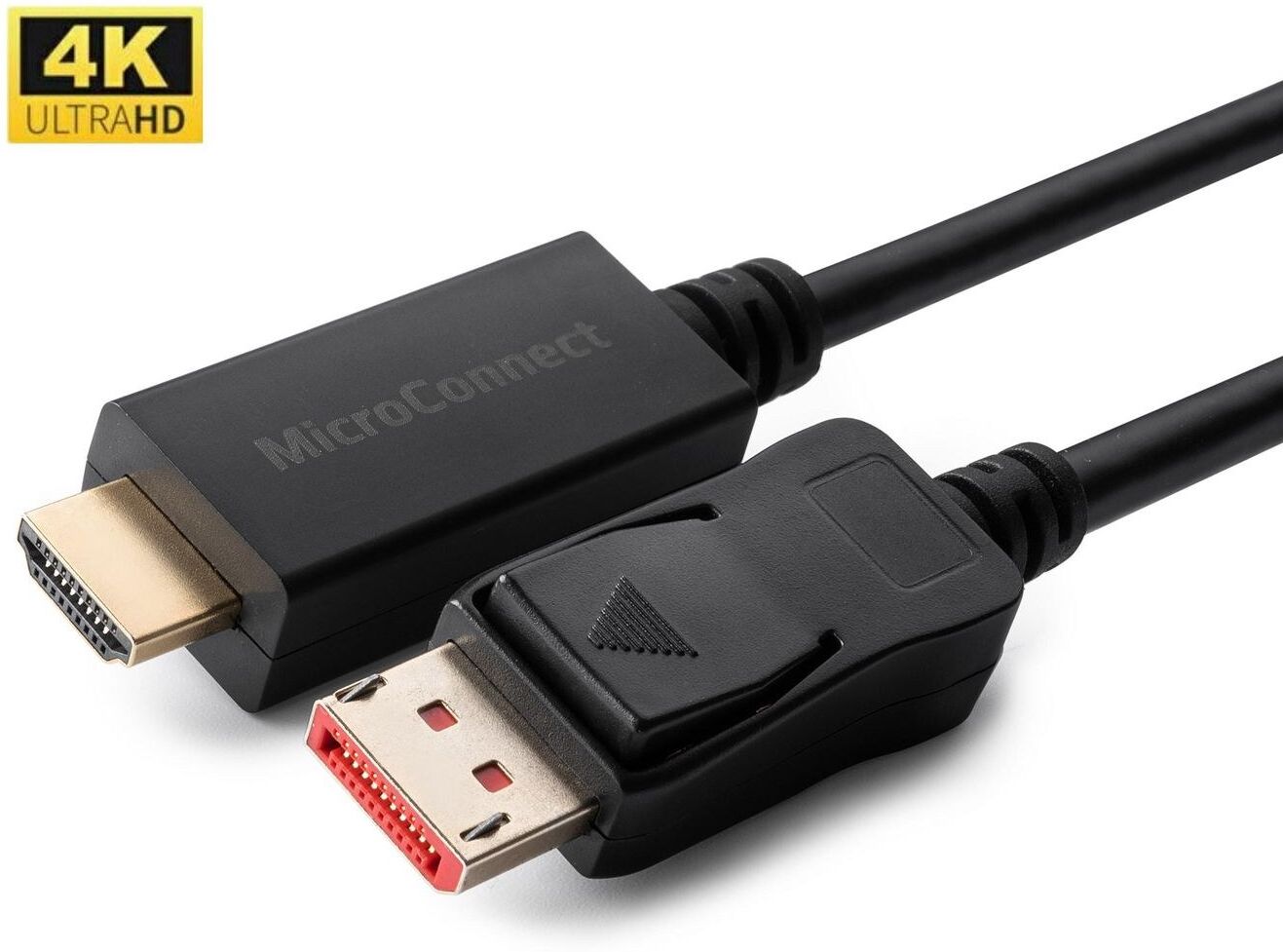 Microconnect 4K DisplayPort 1.4 to HDMI 2.0 Cable 0.5m