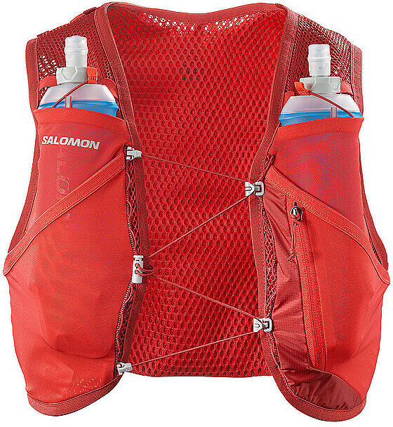 SALOMON Trinkweste Active Skin 4 Set rot   S B