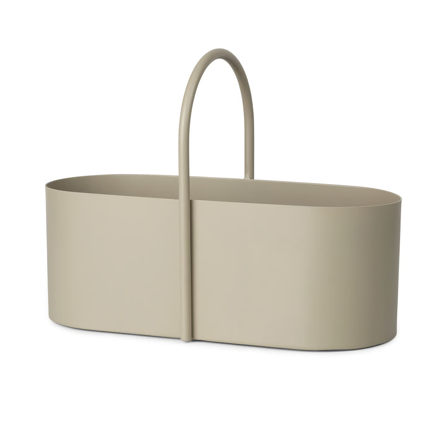 Ferm Living Grib Toolbox opbergdoos in beige metaal