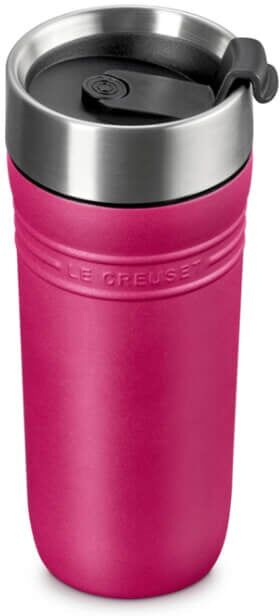 Le Creuset 'On The Go' 350ml Insulated Travel Mug - Berry