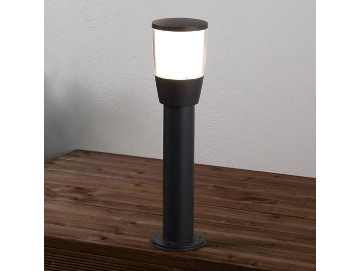 Searchlight Sockelleuchte aussen Tucson, schwarz, Aluminium, Modern, Außenleuchte