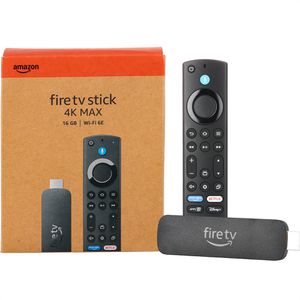 Amazon Media-Player Fire TV Stick 4K Max UHD (2025), HDMI,Wi-Fi 6E,Bluetooth, 16 GB Speicher, kompatibel mit Alexa+
