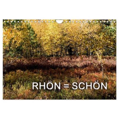 RHÖN = SCHÖN (Wandkalender 2027 DIN A4 quer), CALVENDO Monatskalender