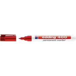 edding Permanentmarker 400 rot Strichbreite 1 mm Rundspitze