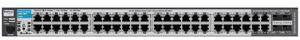 HP ProCurve 2810-48G 44 Anschlüsse Manageable Ethernet-Switch - 48 x RJ-45 - Stack-Anschluss - 4 x Erweiterungssteckplätze - 10/100/1000Base-T - Rackmontage