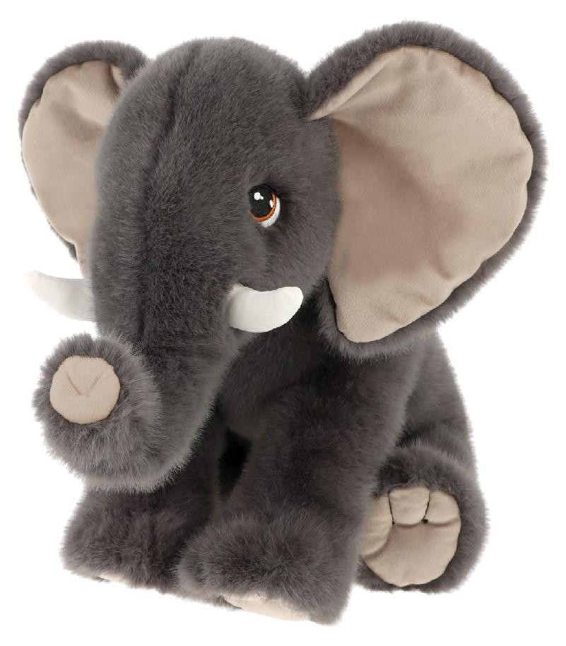 Keel Toys Keeleco Pluche Safari Olifant, 18 cm