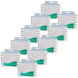 Novaliv 20x Ersatzbezug Mikrofaser Bezug Fliesenreiniger Bad Wand Fliesenwischer Badwischer Fliesenputzer Bad Mop