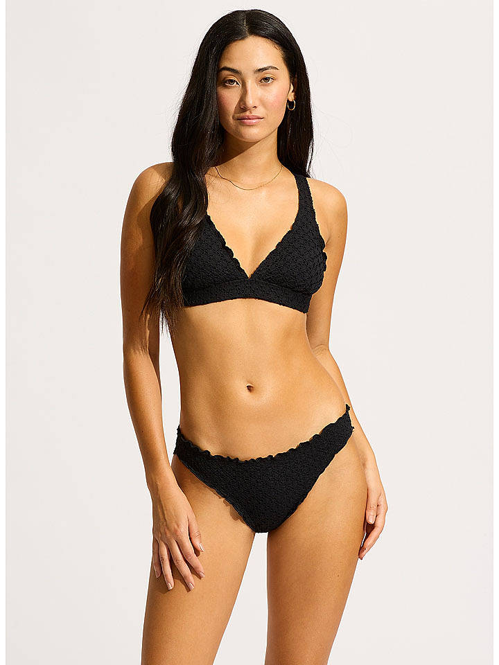 Seafolly Bikini-Hose in Schwarz - 42